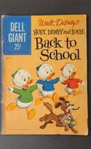 Walt Disney&#39;s Huey, Dewey and Louie Back To School, Dell Giant, No. 35, 1960 - £6.50 GBP