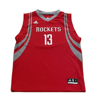 Houston Rockets James Harden #13 Adidas NBA Youth Red Jersey Size XL EUC - £19.97 GBP