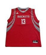 Houston Rockets James Harden #13 Adidas NBA Youth Red Jersey Size XL EUC - £19.51 GBP