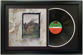 Led Zeppelin &quot;Led Zeppelin IV&quot; Original Record Professionally Framed Display - £157.39 GBP