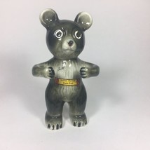 Indian Springs State Park Vintage Bear Figurine Made In Japan Mid Century - $37.93