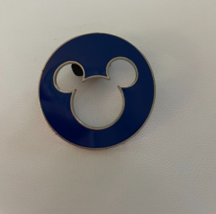 Mickey Mouse Blue Icon Cutout Pin Disney Pin - £7.96 GBP