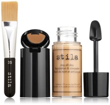 Stila Stay All Day Foundation, Concealer &amp; Brush Kit #10 Caramel - $18.00