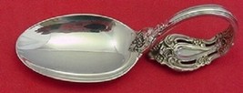 Eloquence by Lunt Sterling Silver Baby Spoon Bent Handle 3 1/2&quot; Custom - £62.33 GBP