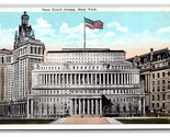 New Court House Building New York City NY NYC UNP WB Postcard Q23 - $2.92