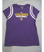 MN Vikings T-shirt Minnesota NFL vikings Football Woman&#39;s - $185.16 CAD