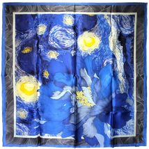 VhoMes NEW Genuine 100% Mulberry Satin Silk Scarf 42&quot;x42&quot; Large Square Shawl Wra - £38.10 GBP