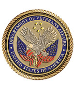 DVA Medallion for Box Cremation Urn/Flag Case - 2 Inch Diameter - $2,051.97 MXN