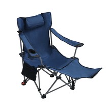 Outdoor Folding Portable Reclining Camping Chair w/ Cup Holder &amp; Pockets - $63.99