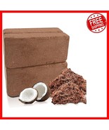 4 Piece Coco Coir Brick Set - Lightweight 100% Organic Potting Soil Solu... - $663.22 MXN