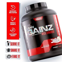 Lean Gainz Reloaded Vanilla Creme 44g Whey Protein EAAs BCAAs Betancourt 5lbs - £61.63 GBP