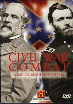 Civil War Combat America&#39;s Bloodiest Battles Dvd 2 Disc Set - £5.55 GBP