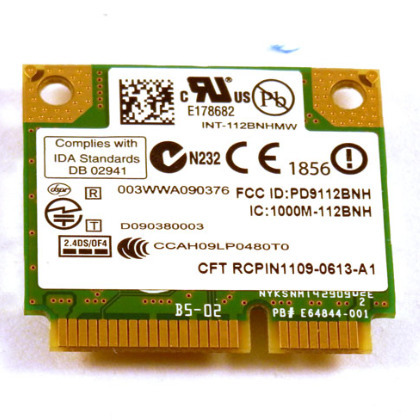 Primary image for Intel WIFI Link 1000 112BNHMW Wireless Mini Card 802.11 B/G/N