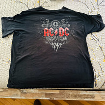 Vintage Liquid Blue AC/DC Black Ice Tee Size 3XLT Xxxl Tall - £27.55 GBP