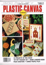 Leisure Arts Plastic Canvas Corner Magazine September 1992 - £15.39 GBP