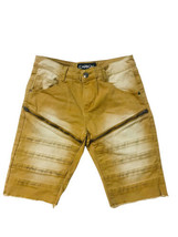 Carbon Bermuda Jean Denim Shorts Men’s Size 30 Cotton/Spandex Rusty Yell... - $289.35 MXN