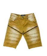 Carbon Bermuda Jean Denim Shorts Men’s Size 30 Cotton/Spandex Rusty Yell... - $283.57 MXN