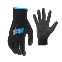Gorilla Grip Large TRAX Extreme All Terrain Grip Work Gloves Black 25487-054 - £9.10 GBP
