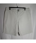 Gap Men&#39;s Slim Hab Plaid  Concrete Grey Bermuda Shorts Size US 40 NWT - £18.22 GBP