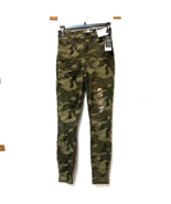 Celebrity Pink Womens Juniors 0 24 Army Green Camo Curvy Skinny Jeans NW... - €19,43 EUR