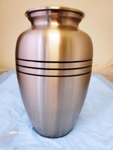 Modern Beautiful Design Handcrafted Urn for Human Ashes BA-693 - $29.70