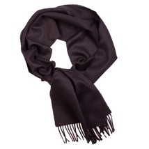 BestSockDrawer Black Royal alpaca wool scarf - £99.23 GBP