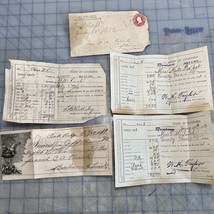 Antique Tax Receipt Oakridge Louisiana Morehouse Parish 1912 - $266.04 MXN