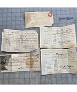 Antique Tax Receipt Oakridge Louisiana Morehouse Parish 1912 - $266.04 MXN