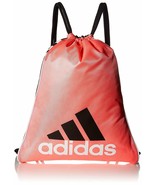 adidas Burst Gymsack Drawstring Sackpack Backpack, 5136443 Pink Zest - £15.94 GBP