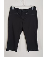 FILA Sport Womens Sz 12  Logo Capri Golf Athletic Pants Zippered Pockets - $222.30 MXN