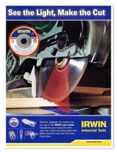 Irwin Industrial Tools Laser Guide Make the Cut 2006 Full-Page Print Magazine Ad - £7.63 GBP