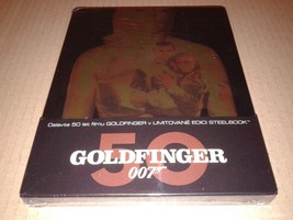 Goldfinger (1964) Blu-ray Steelbook Quarter Slip (James Bond No.03) - £19.51 GBP