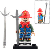 Ming Dynasty Warrior Ancient Soldiers Lego Compatible Minifigure Building Blocks - £2.35 GBP