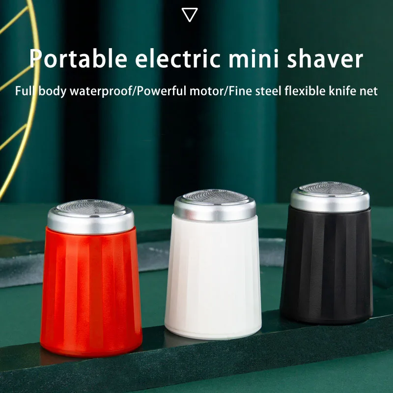 Portable Electric Shaver USB Rechargeable Men&#39;s Mini Razor Water Washing... - £16.77 GBP