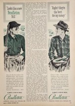 1949 Print Ad Pendleton Virgin Wool Hunting Shirts Woolen Mills Portland,OR - £15.21 GBP