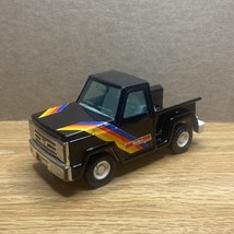 Buddy L Vintage Black &amp; Multicolor Metal Stepside Pickup Truck Toy Made in Japan - £8.22 GBP
