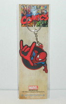 The Amazing Spider-Man Spidey Power 3-D Die-Cut Figure Rubber Keychain U... - £3.79 GBP
