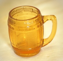 Mini Yellow Barrel Mug Shot Glass Toothpick Holder - $9.89