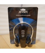 NOS Vintage Jensen Stereo Headphones 1999 Sealed Wired 3.5mm Mini Plug - $22.95 CAD