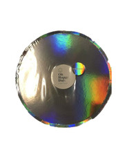 Oh Happy Day Silver Iridescent 9 Inch Large Paper Party Plates Set of 8 - £6.81 GBP