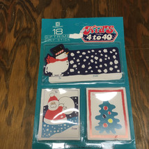 Vintage papercraft giftrims self stick Christmas winter holiday gift tags - $19.75