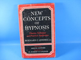 New Concepts of Hypnosis by Bernard C. Gindes, MD 1968 Melvin Powers - £11.18 GBP