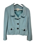 Talbots Gorgeous Baby Blue Jacket Wool Rayon Blend  Career Casual Blazer 6 - $88.15 CAD