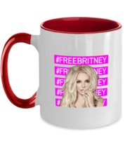 Britney Mugs Free Britney Multiply Face Red-2T-Mug  - £14.34 GBP