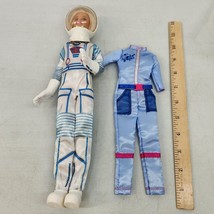 Barbie Astronaut You Can Be Anything Career Doll Blonde Hair 2 Space Suits 2015 - £11.45 GBP