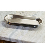Bed Bath &amp; Beyond Everhome™ Beaded Metal Vanity Tray in Brushed Nickel-O... - $69.19