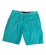 Volcom Corpo Class Chino Short Teal Blue Skate Shorts - Men&#39;s Sz 36 EUC - €24,03 EUR