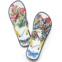 Brighton sunny skinny strap platform flip flops in Multi - £41.63 GBP