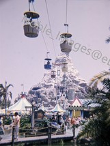 1963 Disneyland Matterhorn Skyway Ride California 35mm Slide - £4.35 GBP