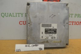 8966102801 Toyota Corolla 2001 2002 Engine Control Unit ECU Module 730-6D3 - £8.78 GBP